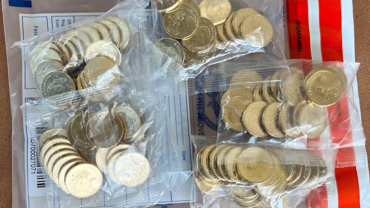 Limited edition Bluey coins