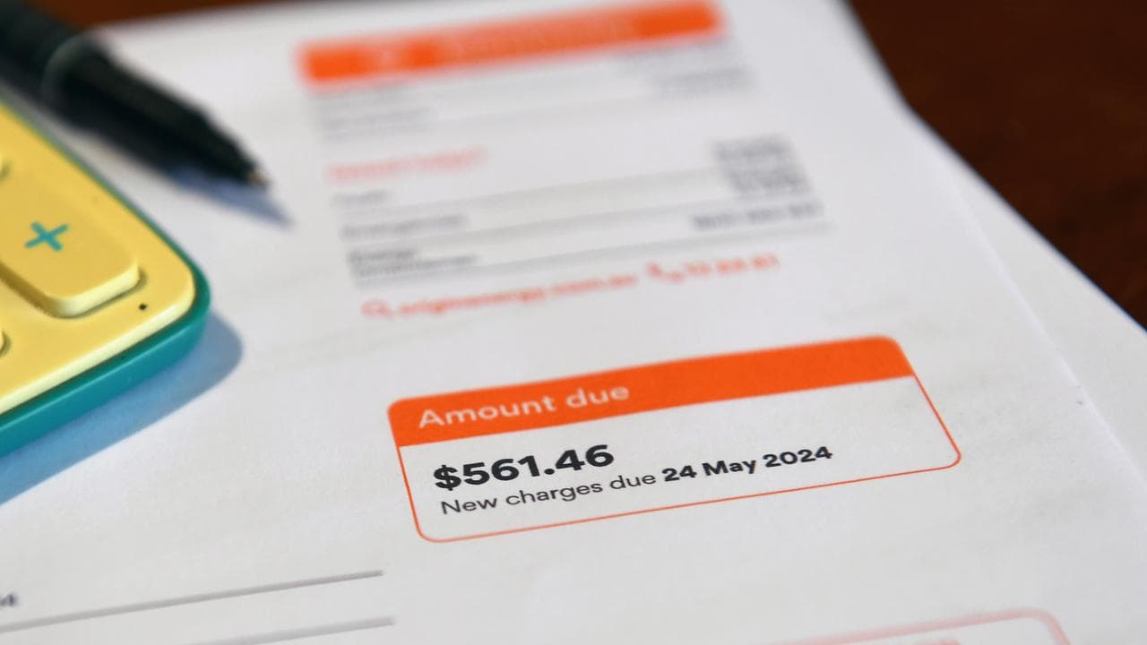 An electricity bill (file image)