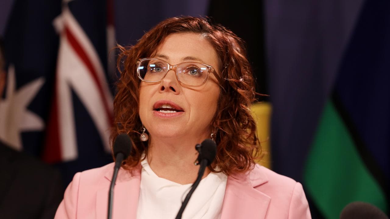 Federal Social Services Minister Amanda Rishworth (file image)