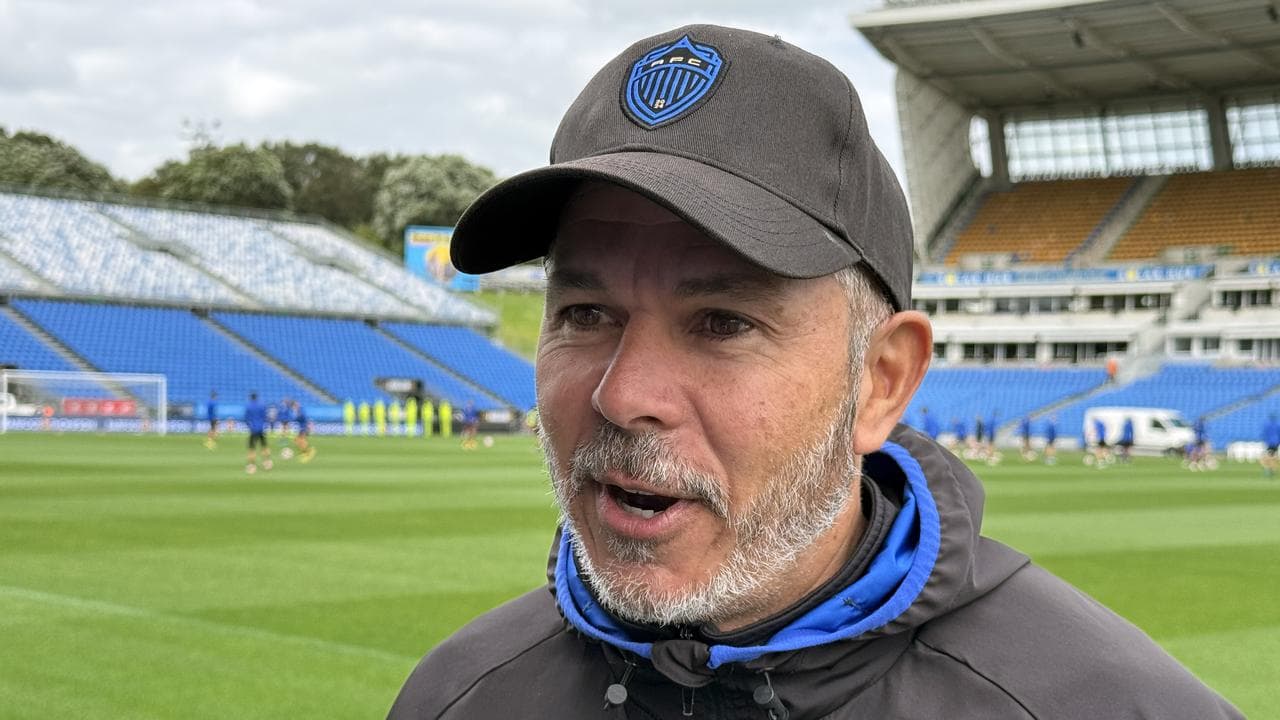 Auckland FC coach Steve Corica.