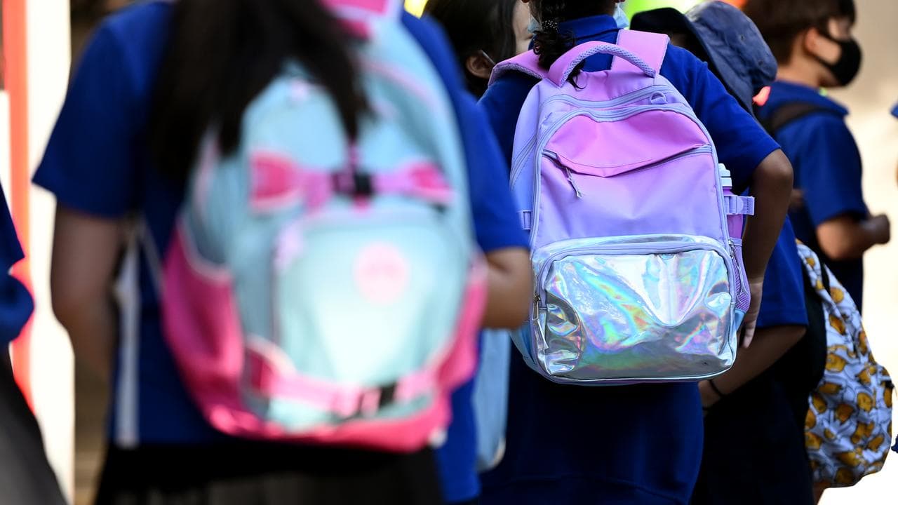 Students at a school (file image)