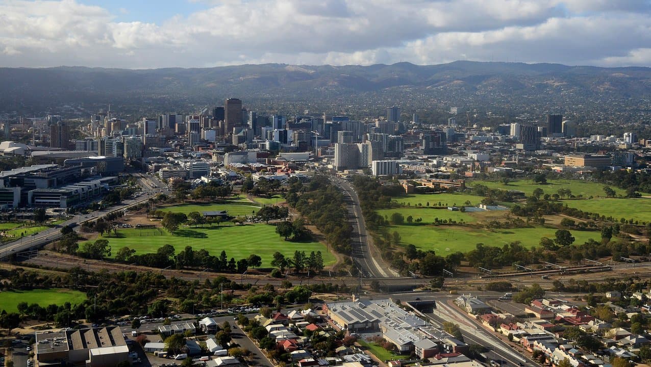 Adelaide CBD and suburbs