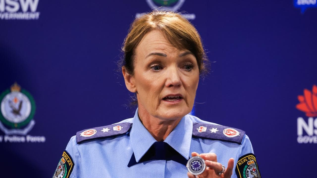 NSW Police Commissioner Karen Webb