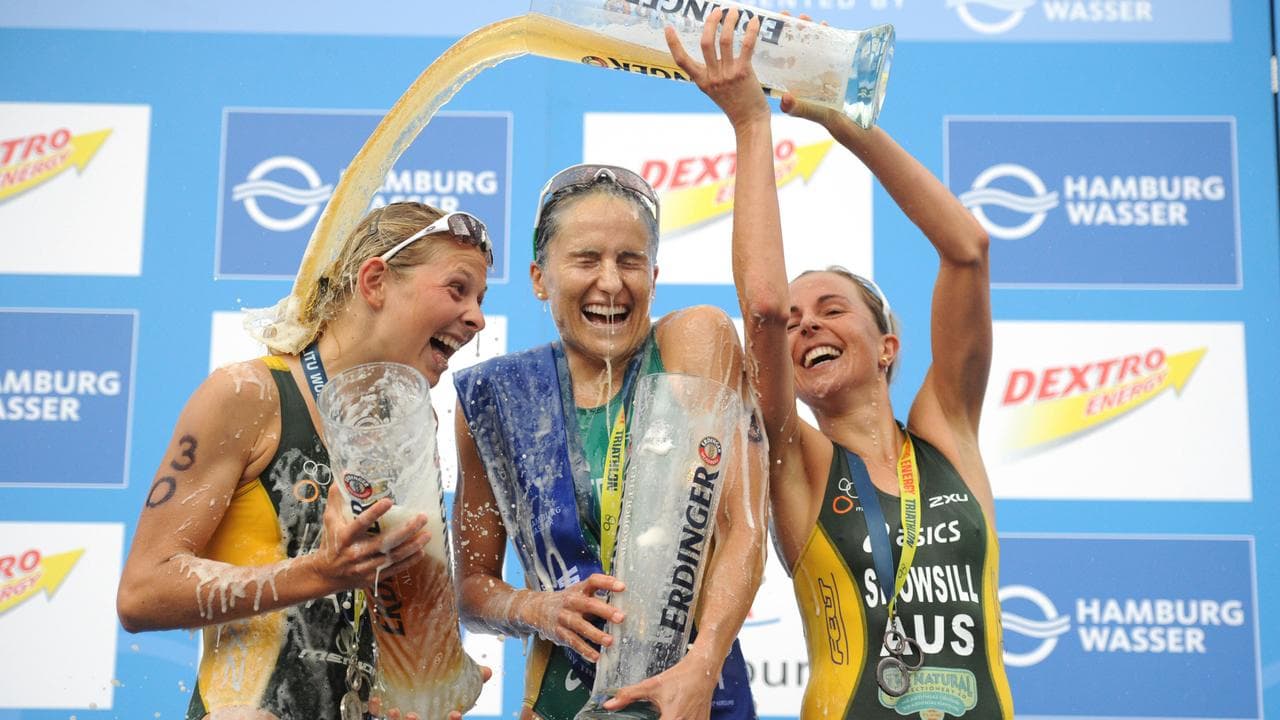 Emma Moffatt, Emma Jackson and Emma Snowsill.