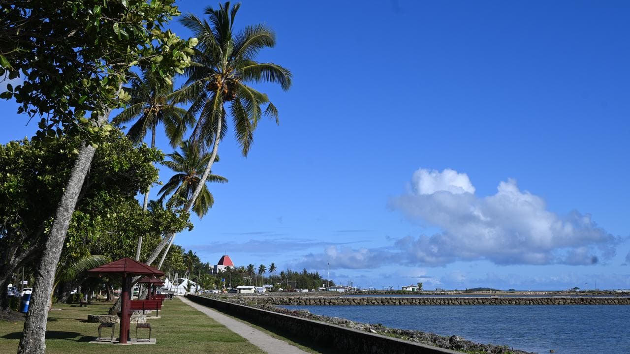 The Nuku'alofa waterfront