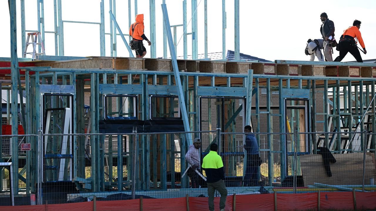 Residential construction prices rose 0.9 per cent over the quarter.