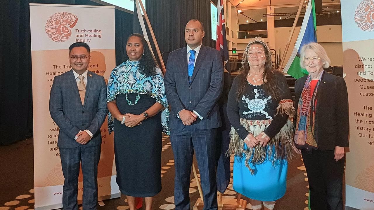 Members of Queensland's truth-telling and Healing inquiry.