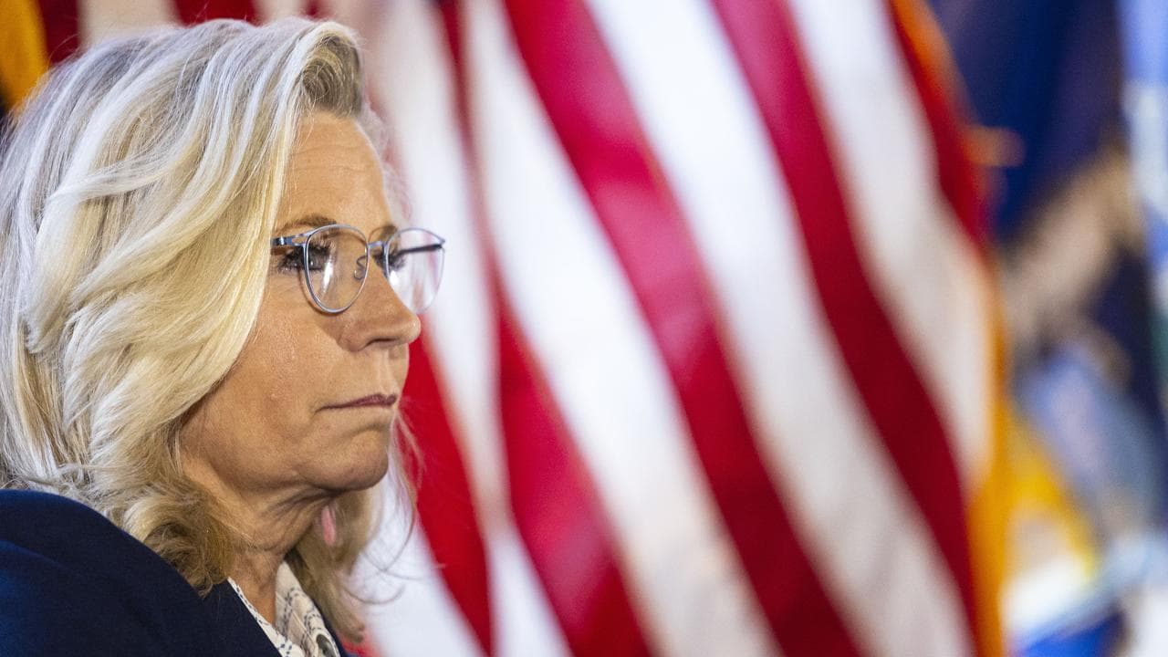 A file photo of Liz Cheney 
