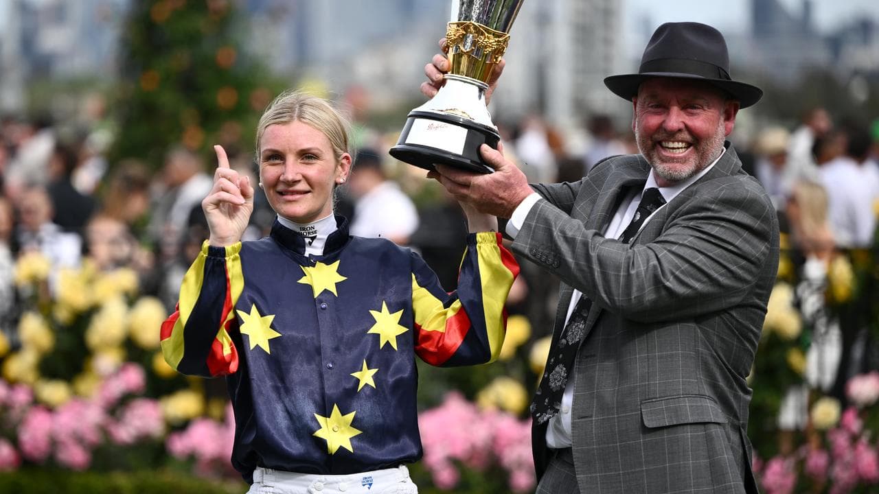 Jamie Kah with Andrew Gluyas.