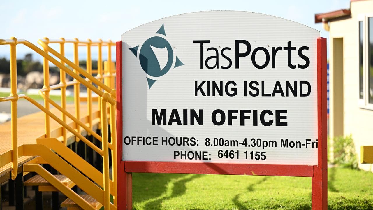 Tas Ports sign 