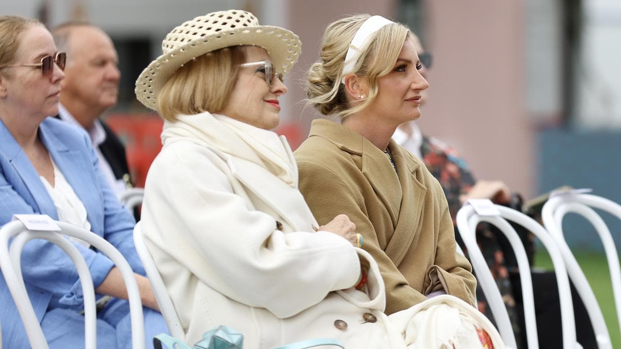 Gai Waterhouse and Jamie Kah.