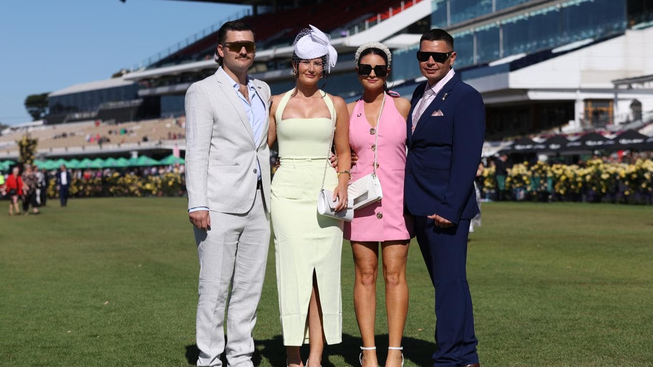 Punters at the Melbourne Cup