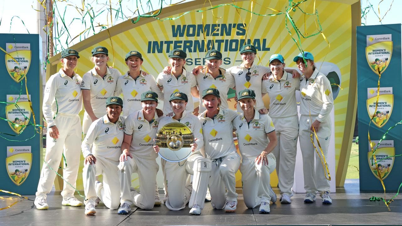 Australian women's Test team.