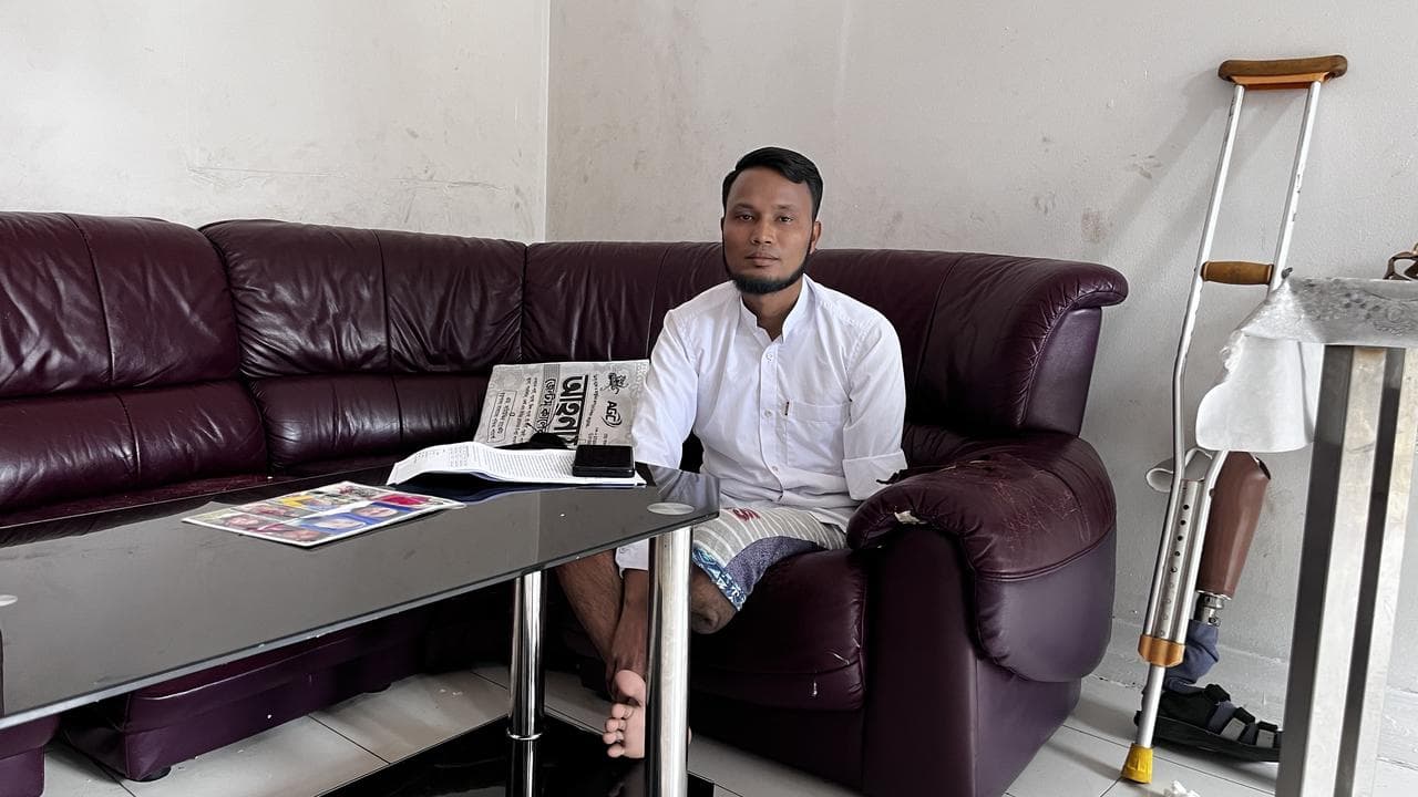 Rohingya refugee Mohammed Ismail