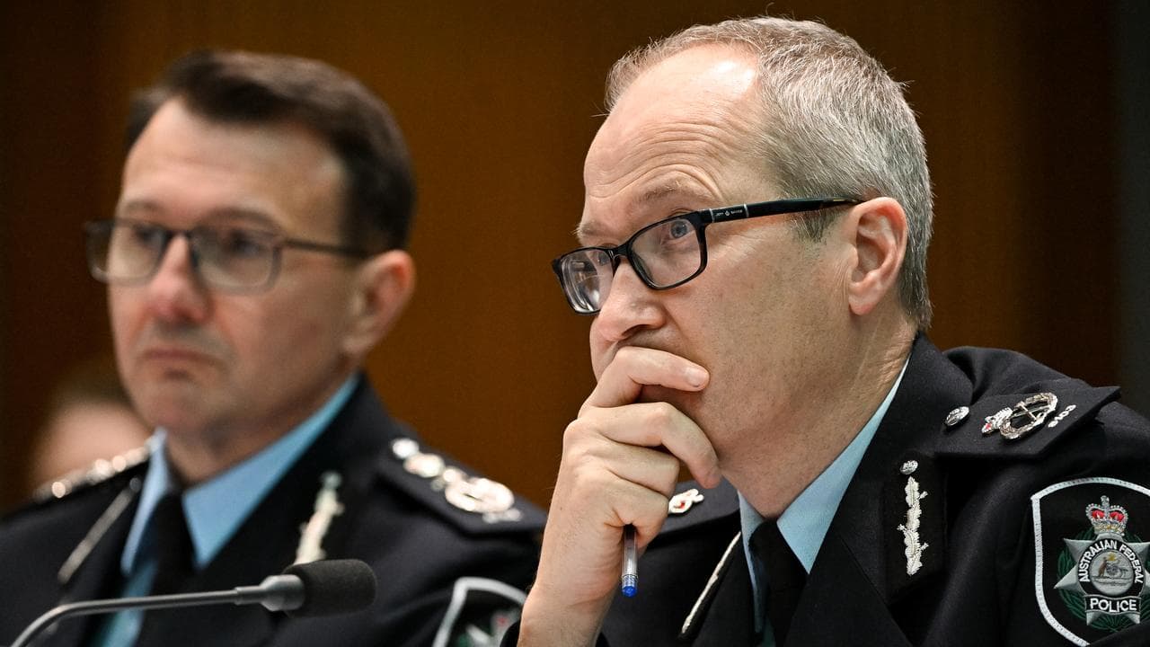 Acting AFP Commissioner Ian McCartney