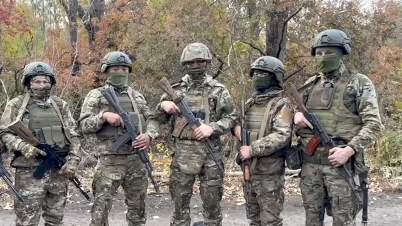 Russian soldiers