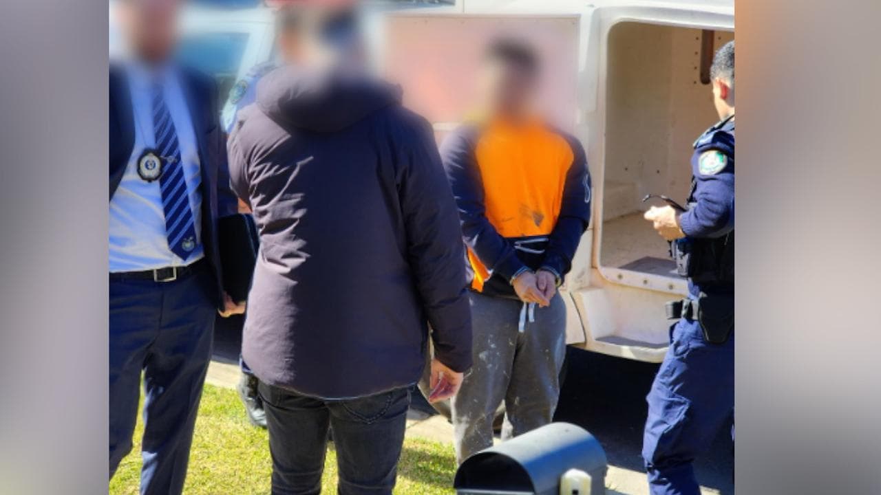 Duy Phuong Nguyen being arrested (file image)