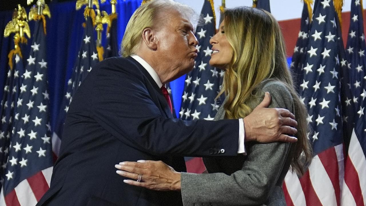 Donald and Melania Trump