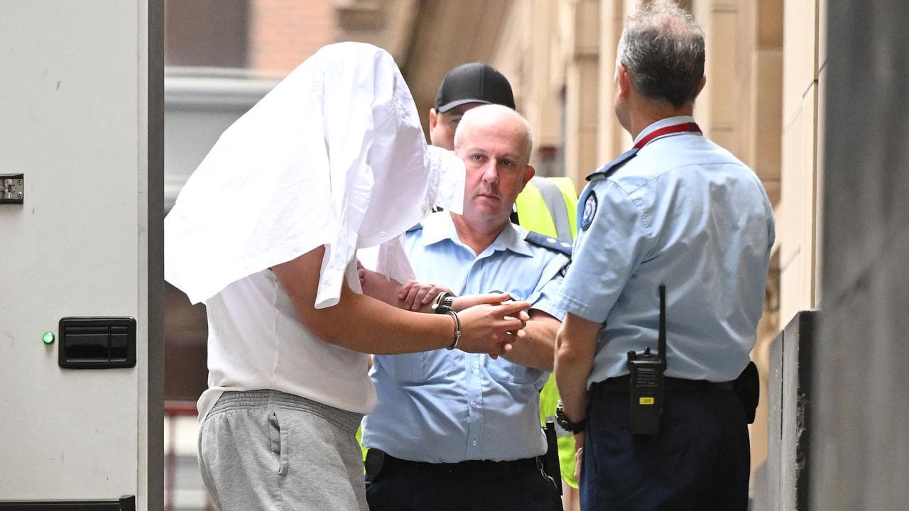 Xiaozheng Lin (left) arrives at the Supreme Court (file image)