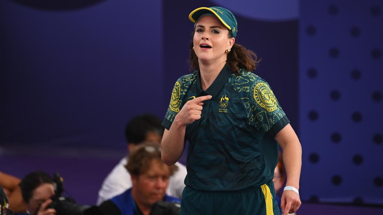 Australian breaker Rachael Gunn