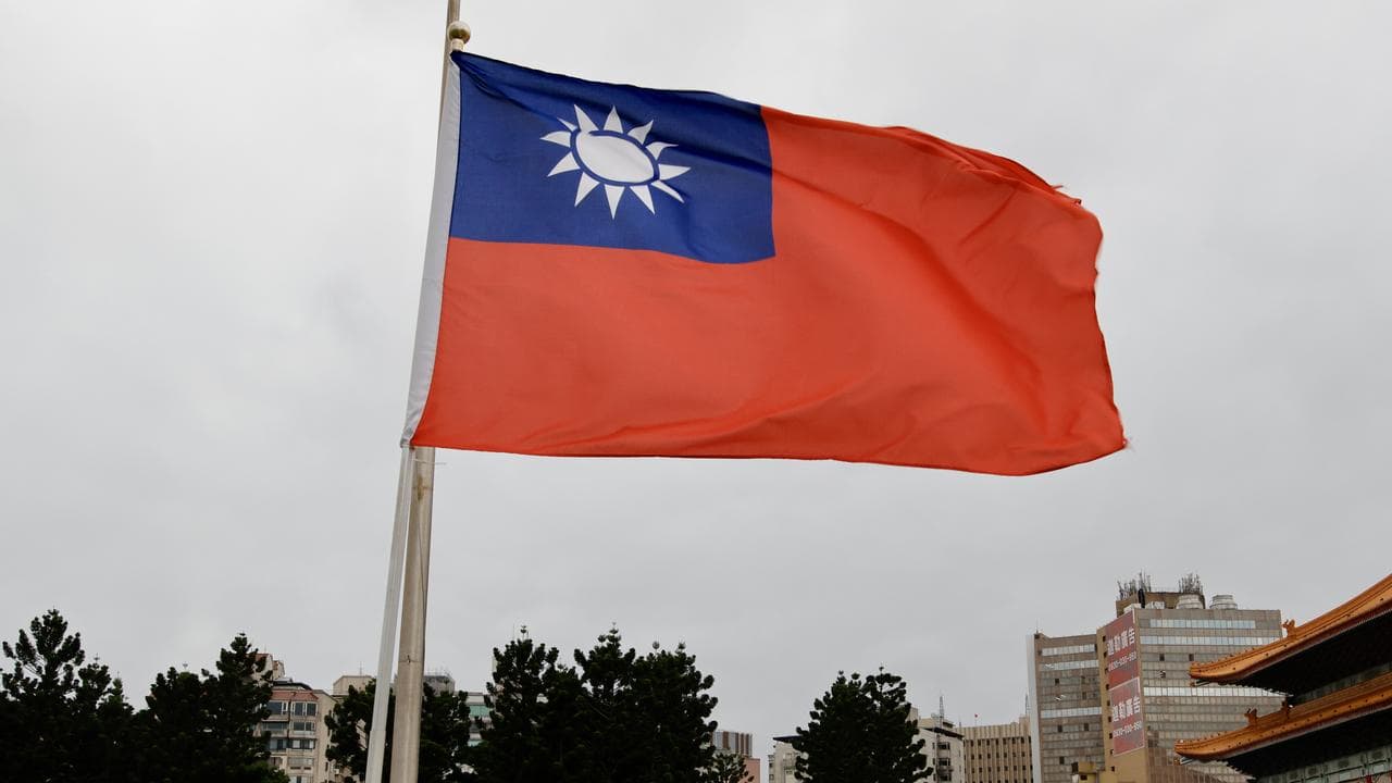 Liberty square in Taipei, Taiwan