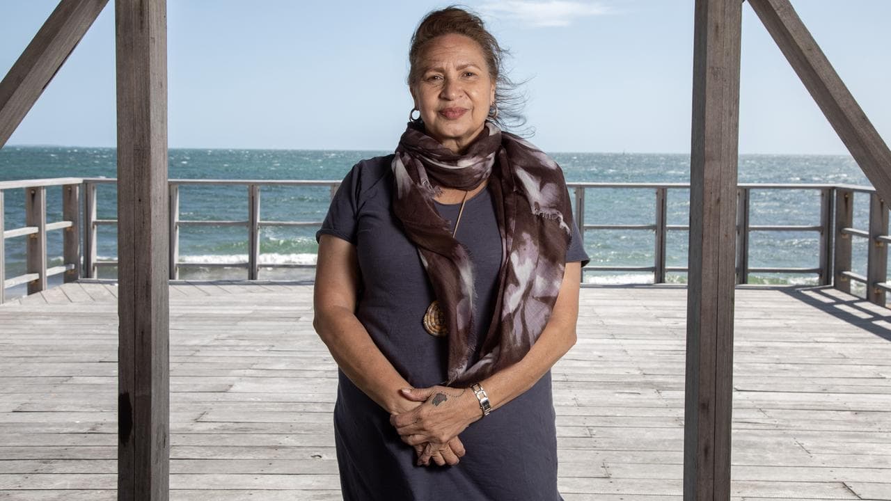 Karen Jacobs at Manjaree, Bathers Beach,  Rottnest Island