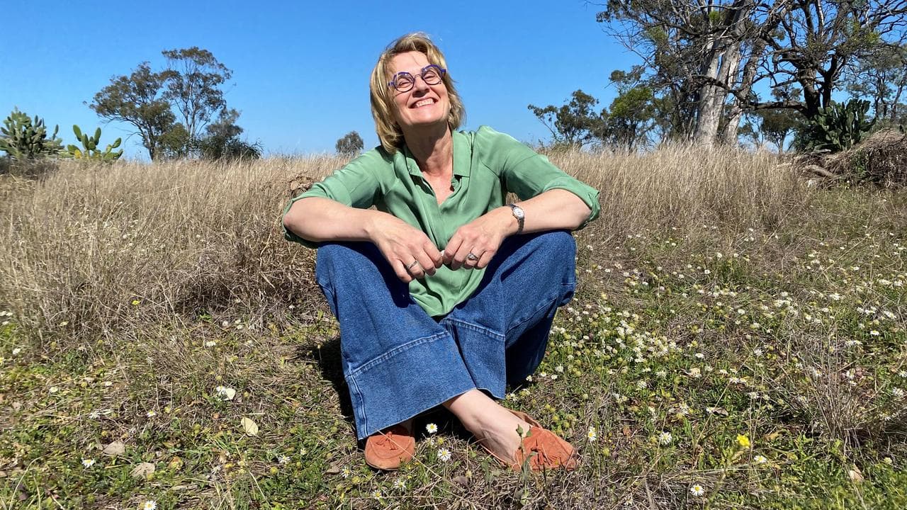 Chantal Corish at her family's cotton farm