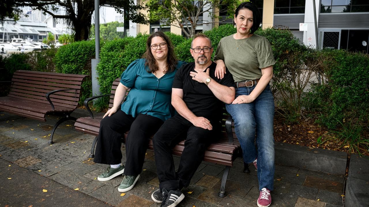 Shannon Jones and Mark and Tina Harris