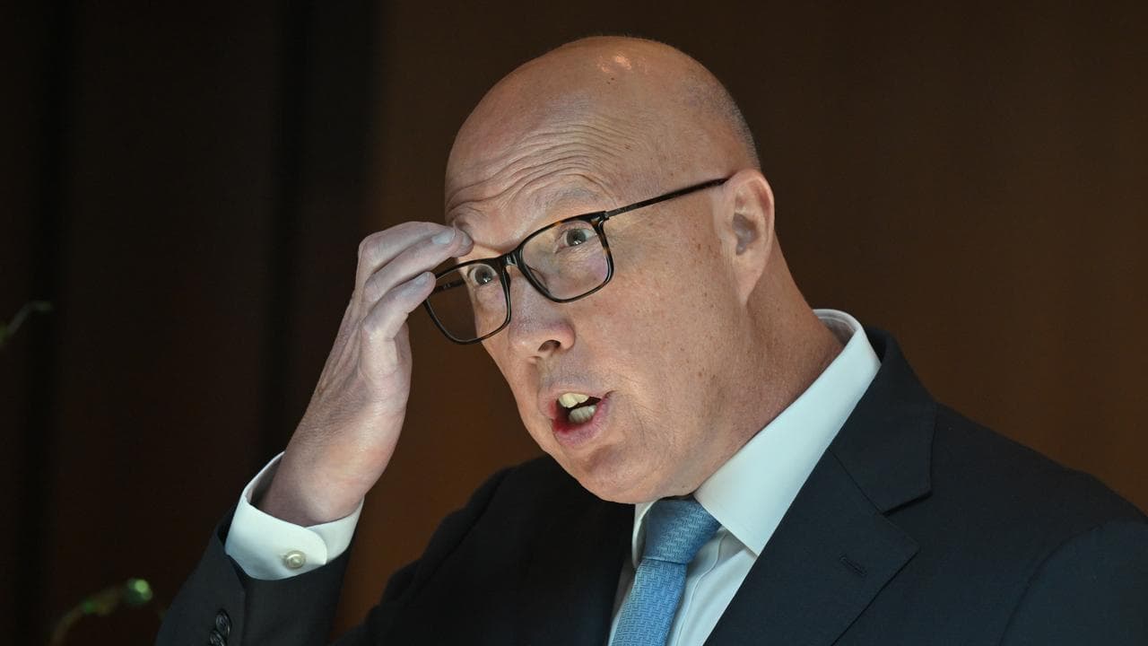 Opposition Leader Peter Dutton