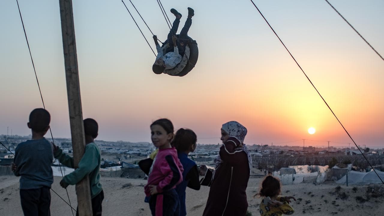 Displaced Palestinians