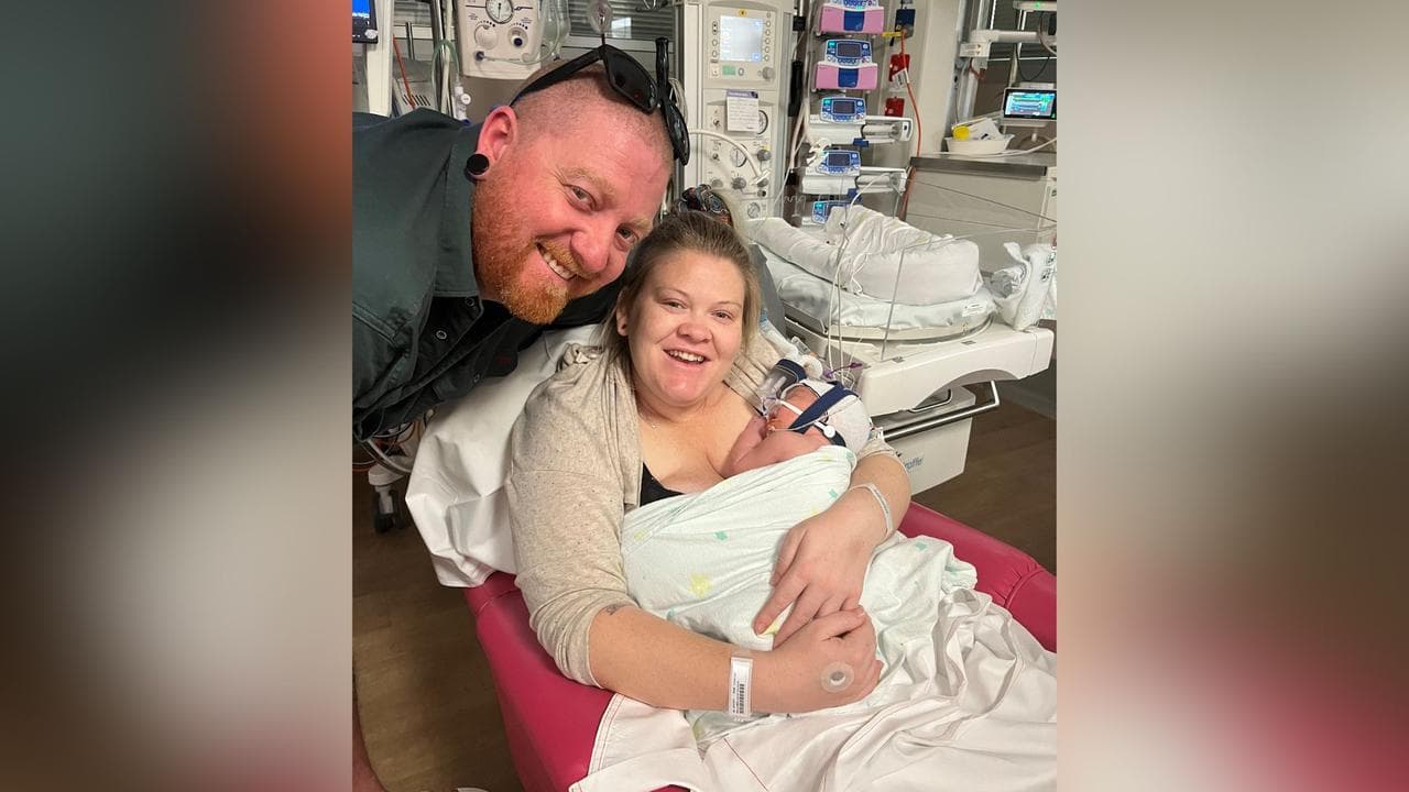 First cuddles with Jasper