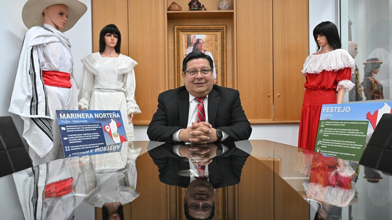 Peru’s Ambassador to Australia Vitaliano Gallardo