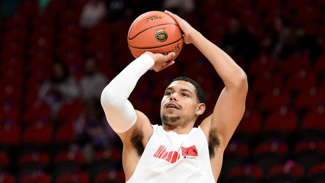 Trey Kell III of the Hawks.