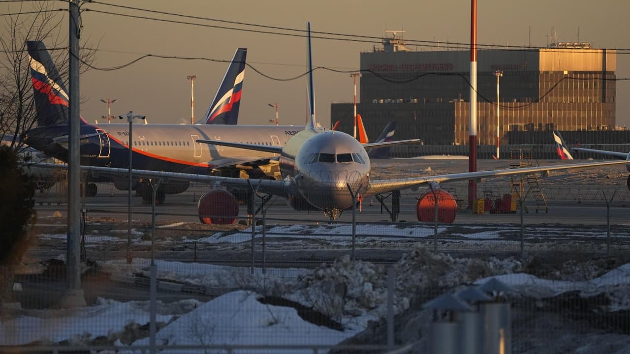 Airport in Moscow