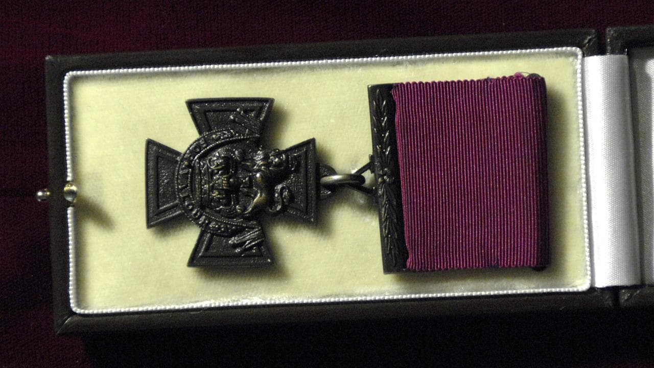 A Victoria Cross medal