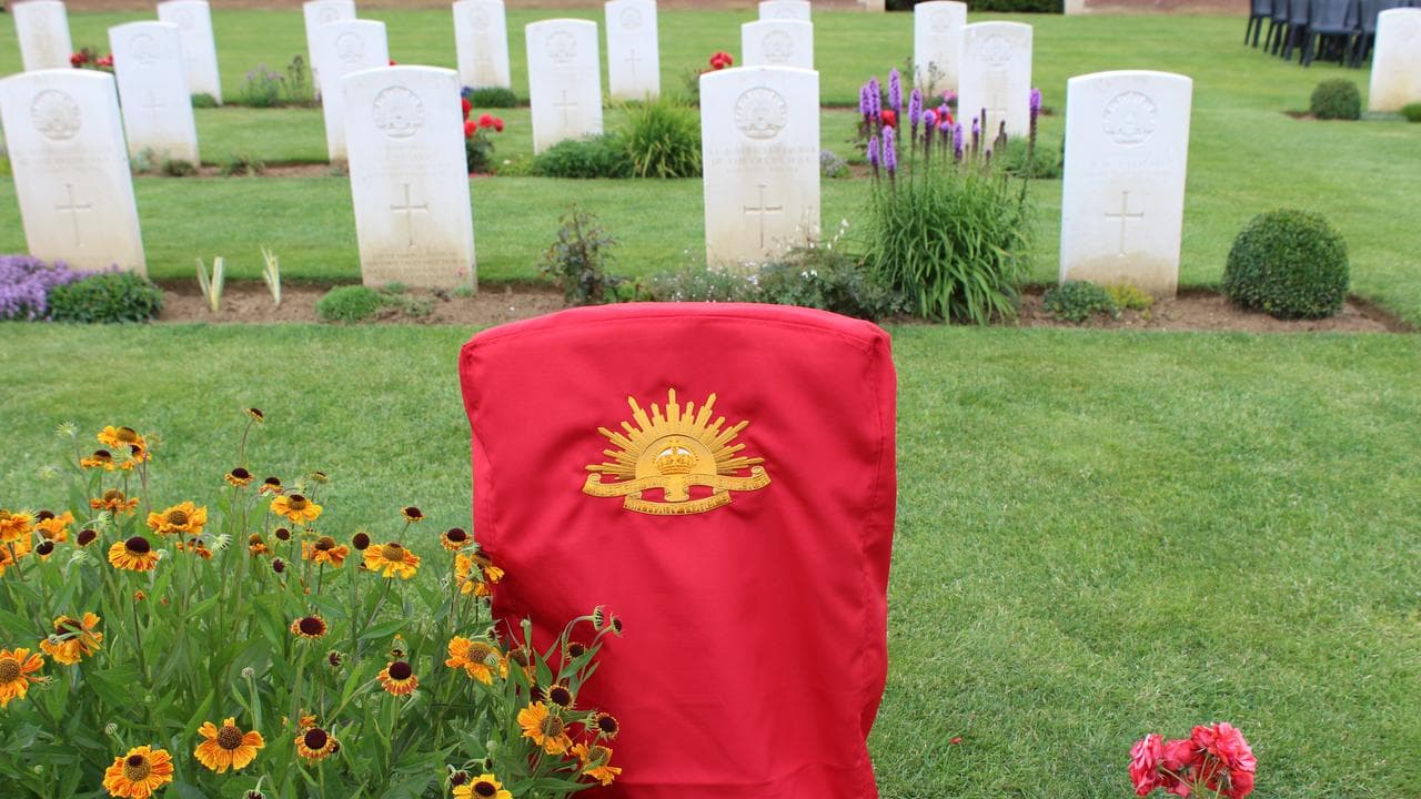 World War I graves in France