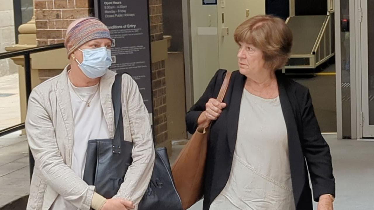 Clare Nowland's daughter Lesley Lloyd (right)