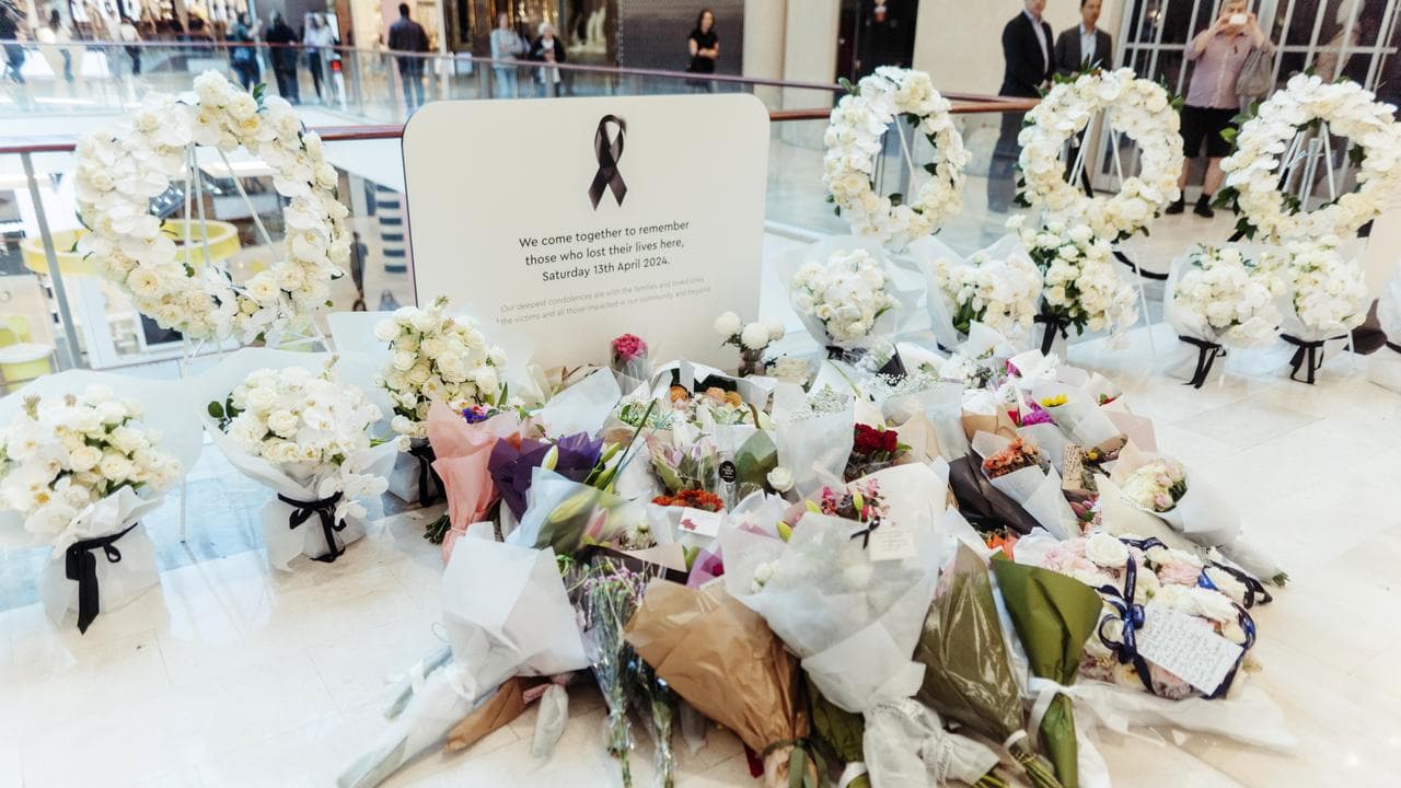 Bondi Junction shopping centre memorial (file image)