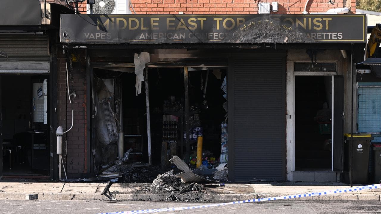 A suspicious fire at a tobacco store (file image)
