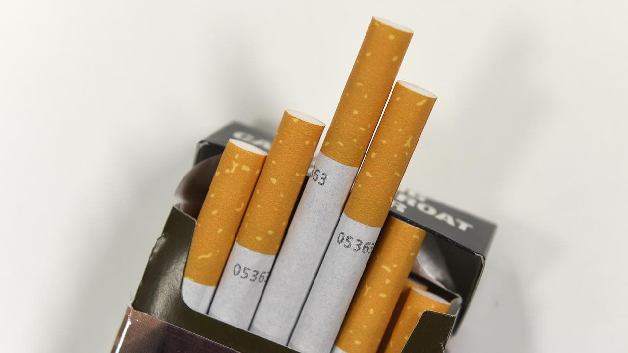 A packet of tobacco cigarettes (file image)