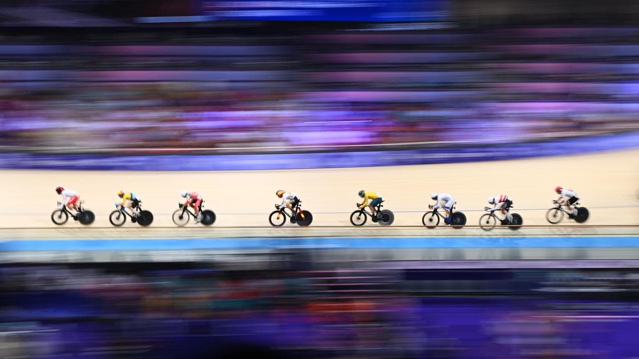 Cyclists compete at 2024 Paris Olympic Games