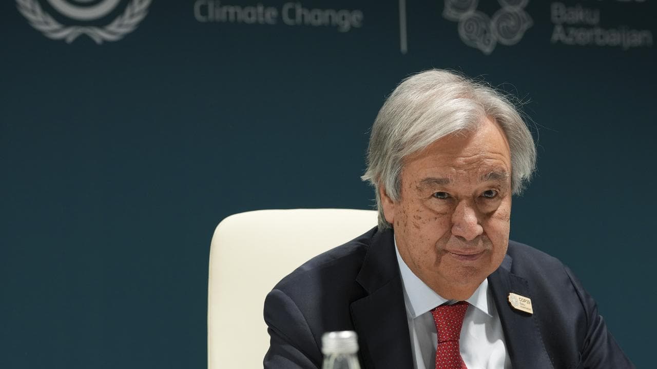 United Nations secretary-general Antonio Guterres