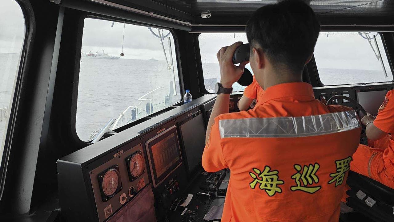 The Taiwan Coast Guard