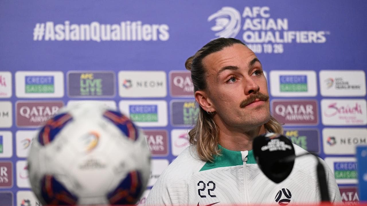 Australian midfielder Jackson Irvine.