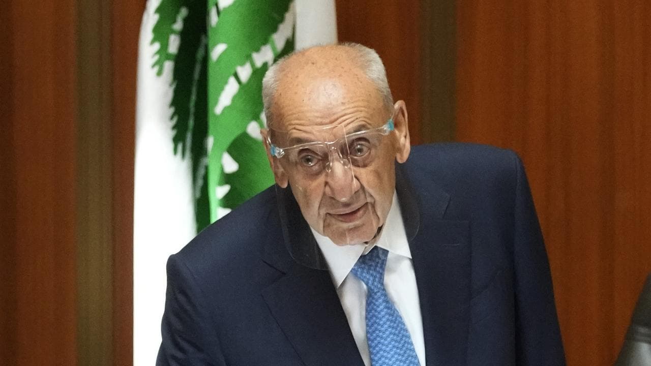 Lebanon Parliament Speaker Nabih Berri