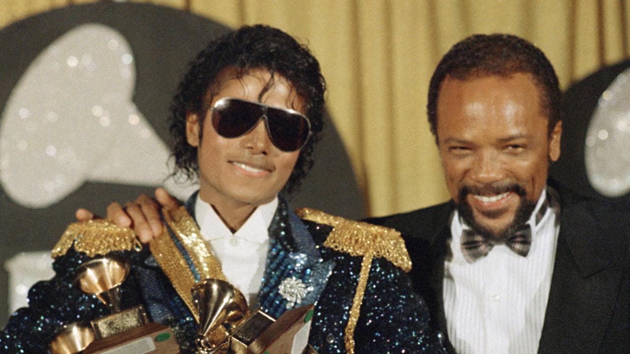 Michael Jackson and Quincy Jones