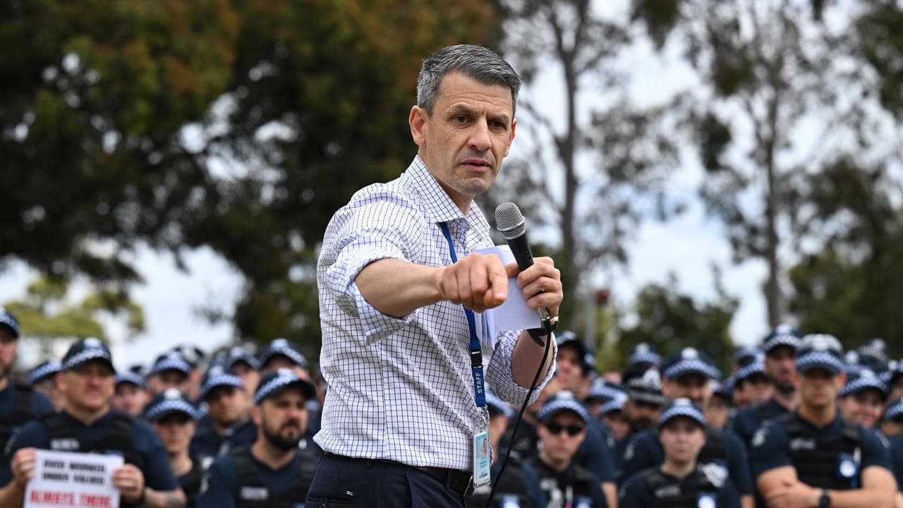 Police Association Secretary Wayne Gatt.