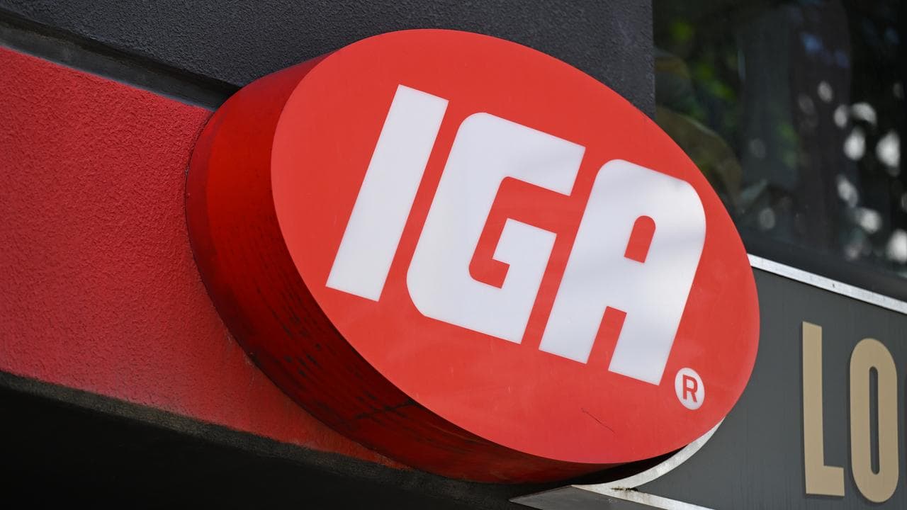 IGA supermarket in Melbourne.