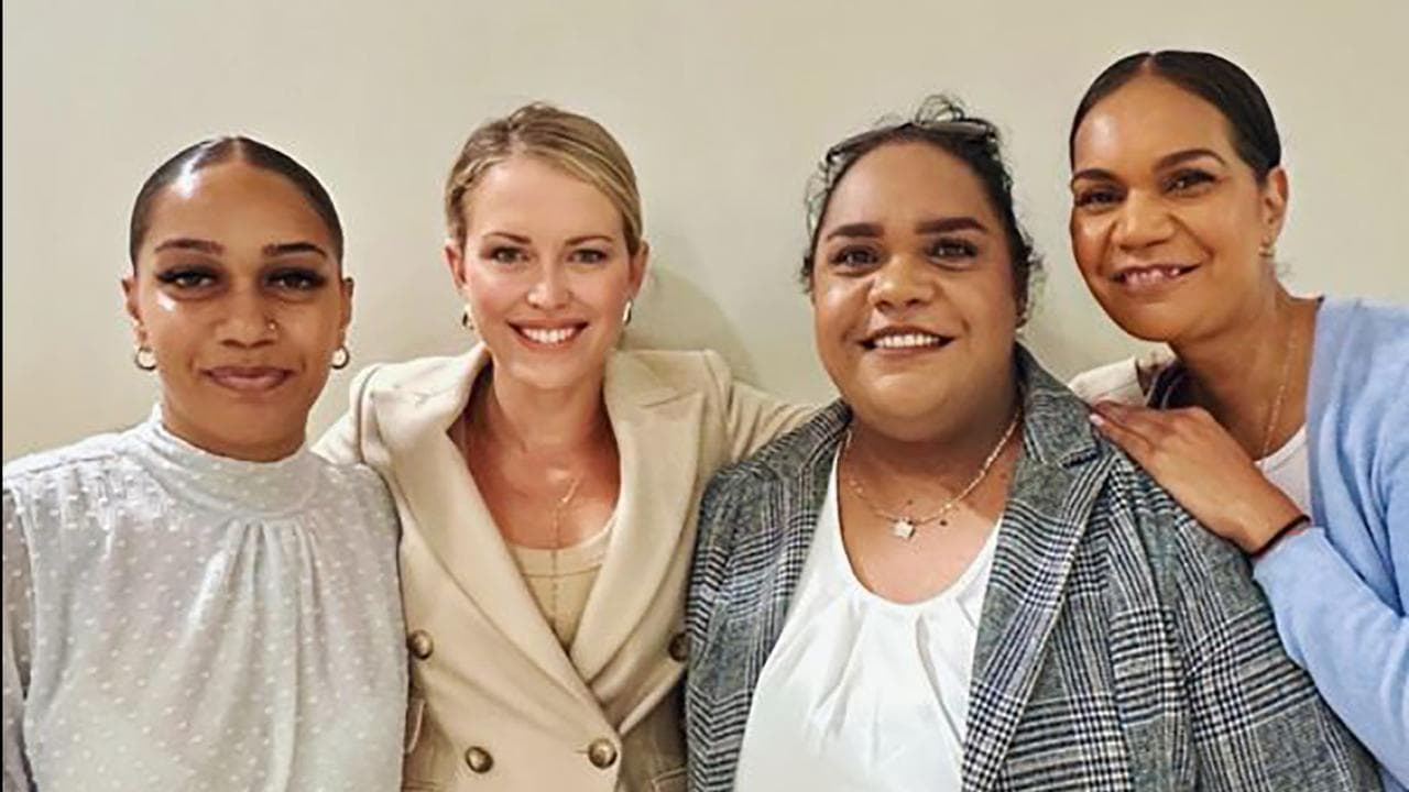 Jennifer Robinson with Donna Nelson's daughters