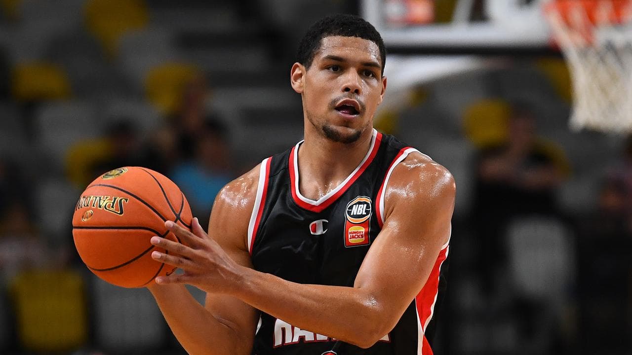 Trey Kell III of the Hawks.